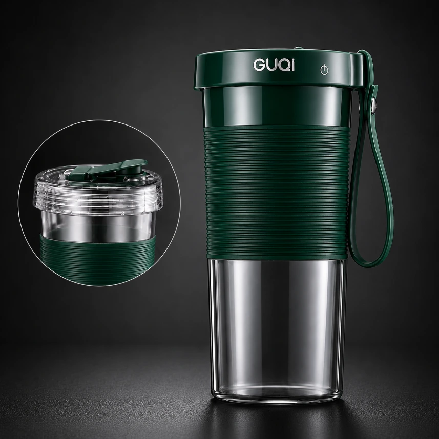 BlendGo™ Portable Smoothie Blender (Grey)