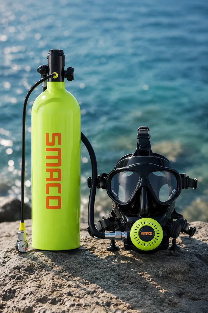 Silicone Air Tank Mini Scuba Diving Set